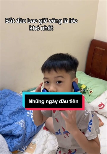 Những ngày đầu không dễ. Khó cho con, khó cả cho mẹ. Vậy mà hành trình này cũng đã đi được 4 tháng. Cảm ơn Ted vì đã luôn là 01 em bé hiểu chuyện ❤️ #emtedchinhnha #chamsocrangmieng #niengrang #facemask #chinhnha #hanhtrinhcungcon #xuhuong