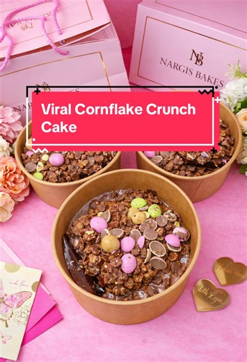 Delicious Cornflake Crunch Cake Made Fresh to Order