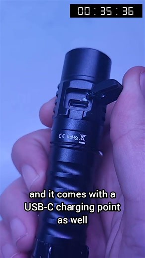 1min Honest Review Wurkkos F11C LED torch flashlight #quickitemreview