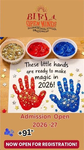 Let’s Join Hands and Become the Future Together 🤝These little hands are ready to create BIG dreams