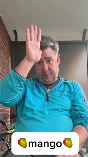 ASL sign for mango (joke) / Learn ASL