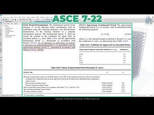 Calculate Time Period Using ASCE 7