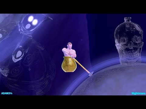 Nightmare | My New Halloween Map For Getting Over It