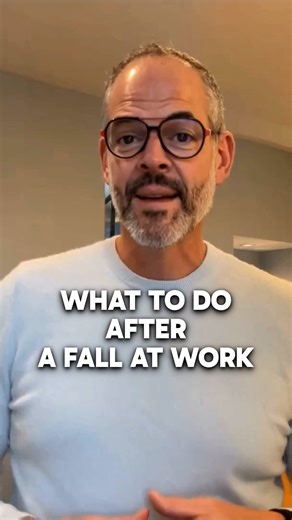 The Slocum Firm - What to do after a fall at work