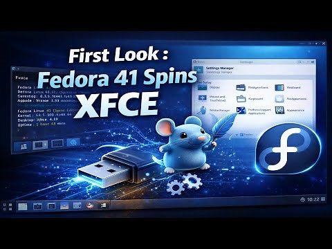 First Look : Fedora 41 Spins Xfce : Fedora Xfce 41 Review | Fedora 41 Spins Xfce First Look Guide