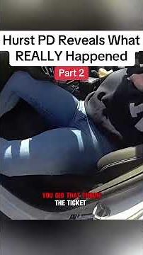 Hurst PD Reveals What REALLY Happened#cops #bodycam #policevideos #re...