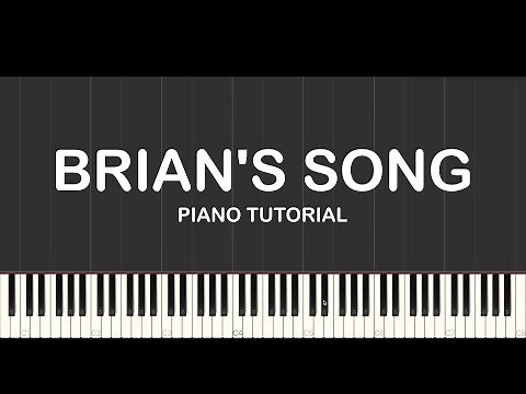 Brian's song piano tutorial