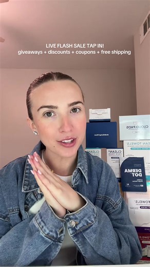 Morning LIVE Flash Sale with Giveaways and Discounts