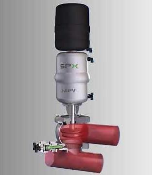 DELTA SD4 Double Seal Valves - Open and Closed Positions - SPX FLOW APV