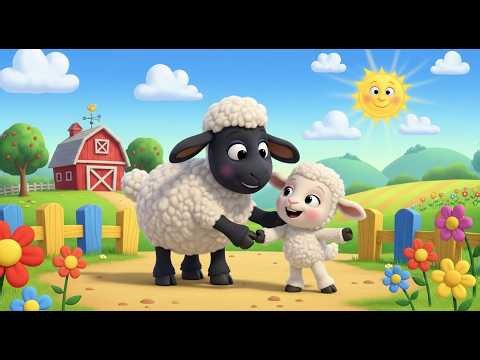 Ba Ba Ba Ba Black Sheep 🐑 Fun & Educational Nursery Rhyme for Babies, Toddlers & Kids 🎶