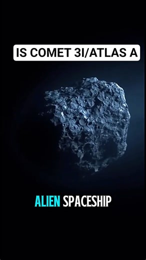 Is Comet 3I/ATLAS an Alien Spaceship?#sciencefactsshorts #DreamScreenAI #science