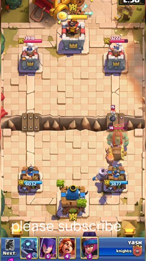 mini pekka says #shorts #youtube shorts #minecraft #how to win #hogrider #best deck #funnymoments