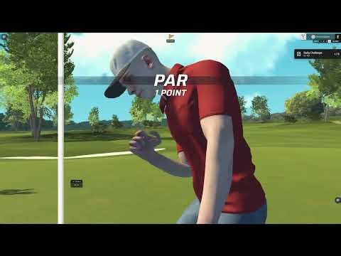 9-Hole Golf Gameplay — No commentary, no music, just golf.