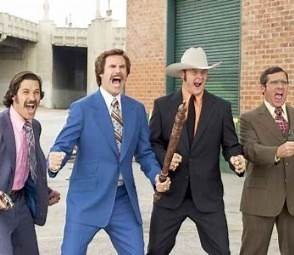 Anchorman 2 sounds promising, even though it derailed a Step Brothers rap album