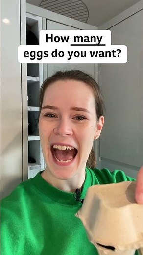 ❓ Quick Quiz: 'how much' or 'how many'?