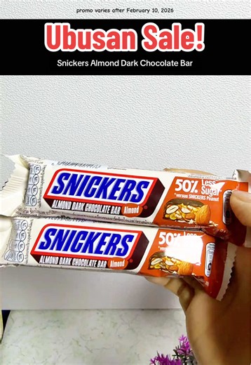 Snickers Almond Dark Chocolate Bar Review