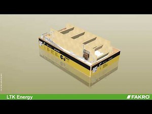 FAKRO loft ladders - LTK Energy loft ladder