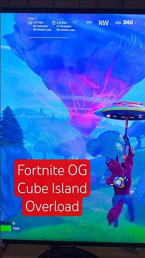 Fortnite OG Cube Island Overload