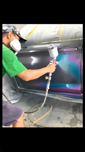 Car Repaint Transformation ✨ Chameleon Color Change