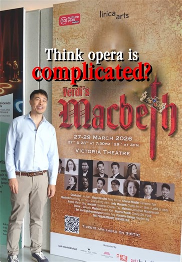 You don’t watch Macbeth, You experience it live 🌟 #fyp #sgtiktok #macbeth #opera #sistic