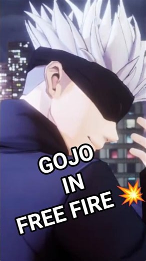 Gojo In free fire #shorts #ff #trending #fyp #anime #jujutsukaisen #viral #newvideo #youtubeshorts
