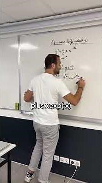 How to Prove a Function Solves a Differential Equation #maths #prof #fok #examen