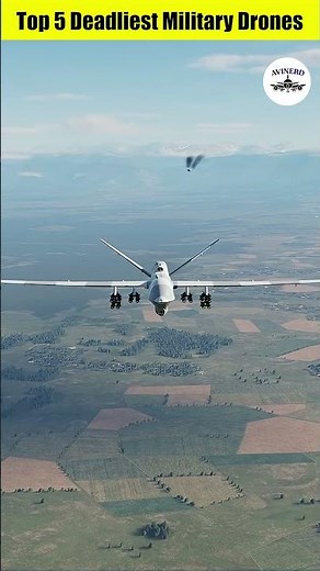 Top 5 Military Drones in the World | AviNerd