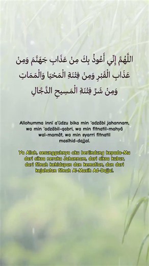 doa perlindungan dari fitnah dajjal
