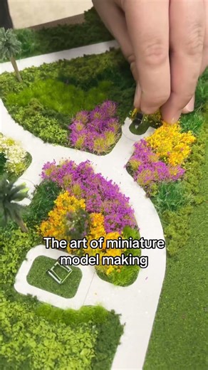 The art of miniature model making✨