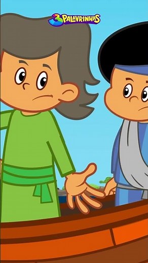 Ouça agora "Pedro, Tiago e João no barquinho" do 3 Palavrinhas!!