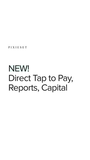 Pixieset on Instagram: "💰 New in Studio Manager: Direct Tap to Pay, Reports, Capital! We’ve added powerful new tools to Studio Manager to streamline payments, track earnings, unlock funding and make the money side of your photography business simpler than ever. 🆕 Tap to Pay with direct payments — take payments instantly while on the go, without an invoice. Just enter the amount, and the client taps their card or phone. 📊 Reports for payments — get a clear overview of your earnings with easy-t