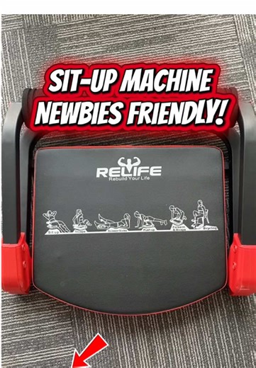 I didn't think I'd ever excited about core exercises , but here we are. 😱This sit up machine has seriously leveled up my home workouts. It's so space-saving and easy to use , which is perfect because I'm not about that uncomfortable ab workout!!!#tiktokshopblackfriday #homeworkout #absworkout #situps #fitness