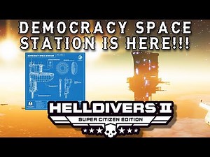 DEMOCRACY SPACE STATION IS HERE!!! #helldivers2 #helldivers2gameplay #helldivers