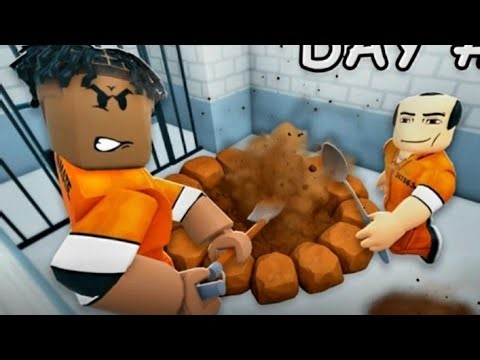 ربلوكس اليوم 67 للهروب من السجن مع صديقي🔥🤯 roblox prison