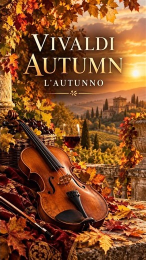 Vivaldi – Autumn 🍂🎻 | The Sound of Fall That Never Gets Old #classicalmusic #shorts #vivaldi #autumn
