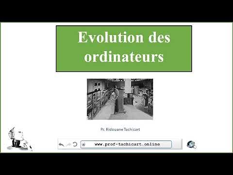 Evolution des ordinateurs au fil du temps