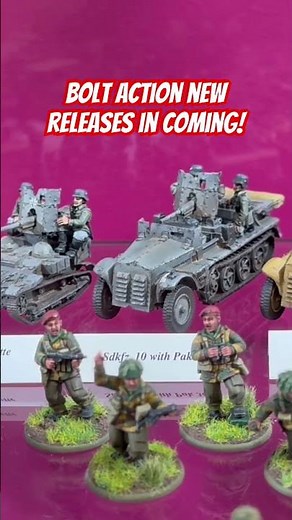 Bolt Action new releases from Warlord Games HQ! #warlordgames #BoltAction