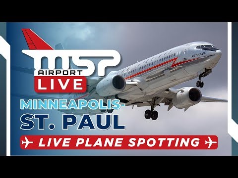 🔴 LIVE AIRPLANE ACTION AT MSP AIRPORT! ✈ 10/13/25