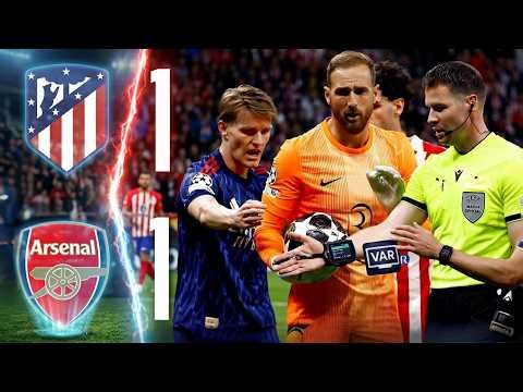 Atletico Madrid vs Arsenal (1 - 1) Champions League - Semi FINAL | Extended HIGHLIGHTS
