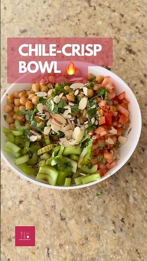 Chile-Crisp Chickpea Rice Bowls 🔥🧆 15-Min Spicy “Glow” Dinner (Vegan + GF!)