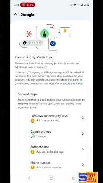 How to enable 2SV in google account | Enroll 2 step verification in google account