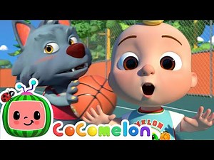 Basketball Song | CoComelon Furry Friends | Animals for Kids