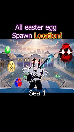 Blox fruit All Easter Egg Locations in Sea 1! part 2 added collosseum and prison.