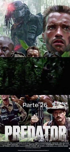Depredador 1985 parte 26 #aliens #alien #alienigenas #peliculas #accion #espacio #selva #suspenso #depredador #cienciaficcion #peli