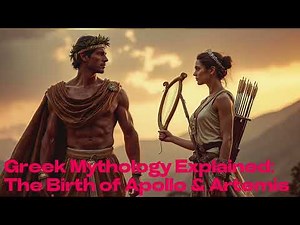 Greek Mythology Explained - The Birth of Apollo & Artemis