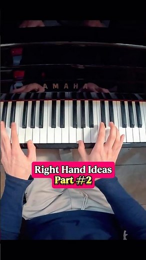 [Part 2] Right Hand Improvisation Ideas 🤚🏼 #boogiewoogie #pianolessons #pianist