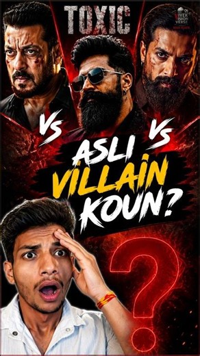 Toxic Movie Update: Asli Villain Kaun Hoga? 🎭 #shorts #toxic #yash
