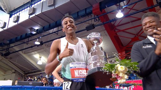 2024 Millrose Games: Yared Nuguse wins second Wanamaker Mile