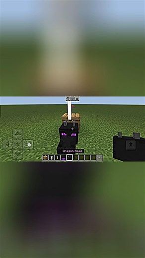 The Ultimate Ender Dragon Sword Trick! 🐉🗡️ #gaming #minecraftrecipies #minecraft