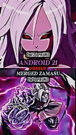 Android 21 vs Merged Zamasu